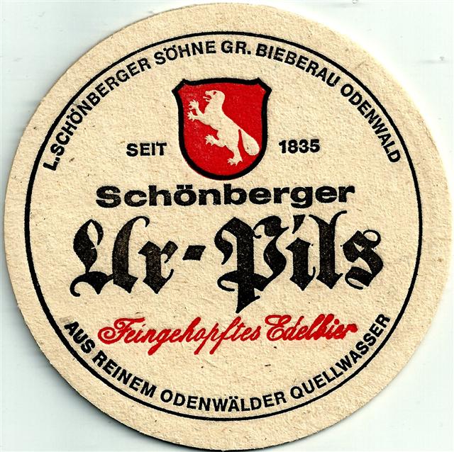 gro-bieberau da-he schnberger rund 1b (215-ur pils-schwarzrot) 